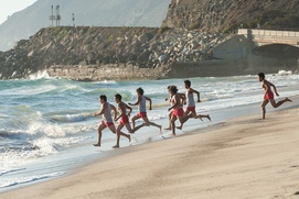 Une scène du film McFarland Une scène du film McFarland