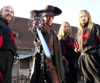 Une scène du film The Three Musketeers