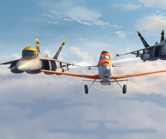 Une scène du film Planes
