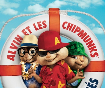 Affiche du film Alvin et les Chipmunks - Les naufragés