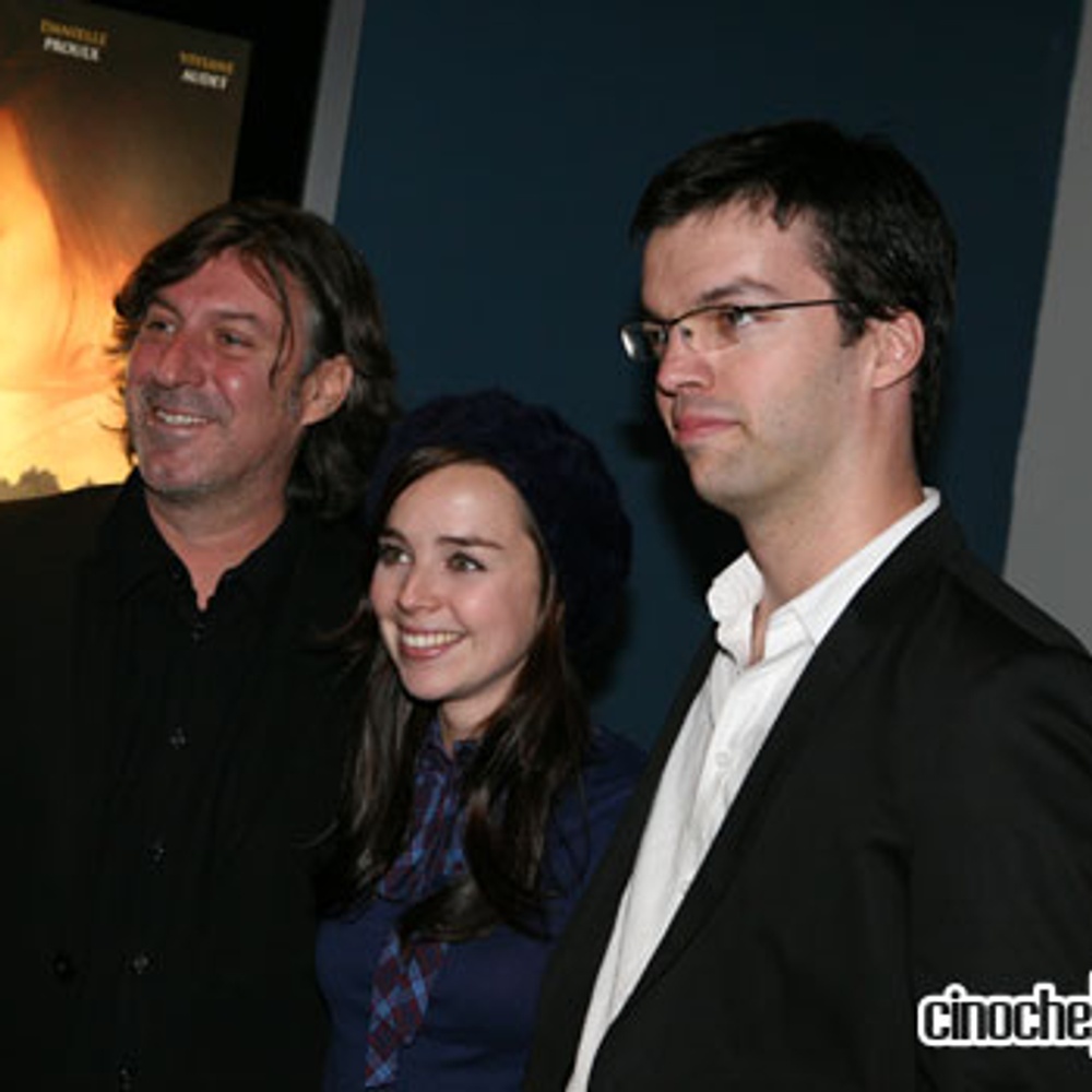 Sur la tapis rouge de la soirée bénéfice pour les Rendez-vous du Cinéma Québécois.