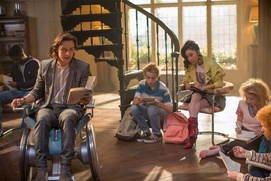 Une scène du film X-Men: Apocalypse Une scène du film X-Men: Apocalypse