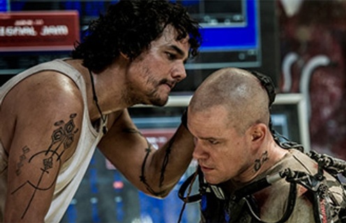 Une scène du film Elysium