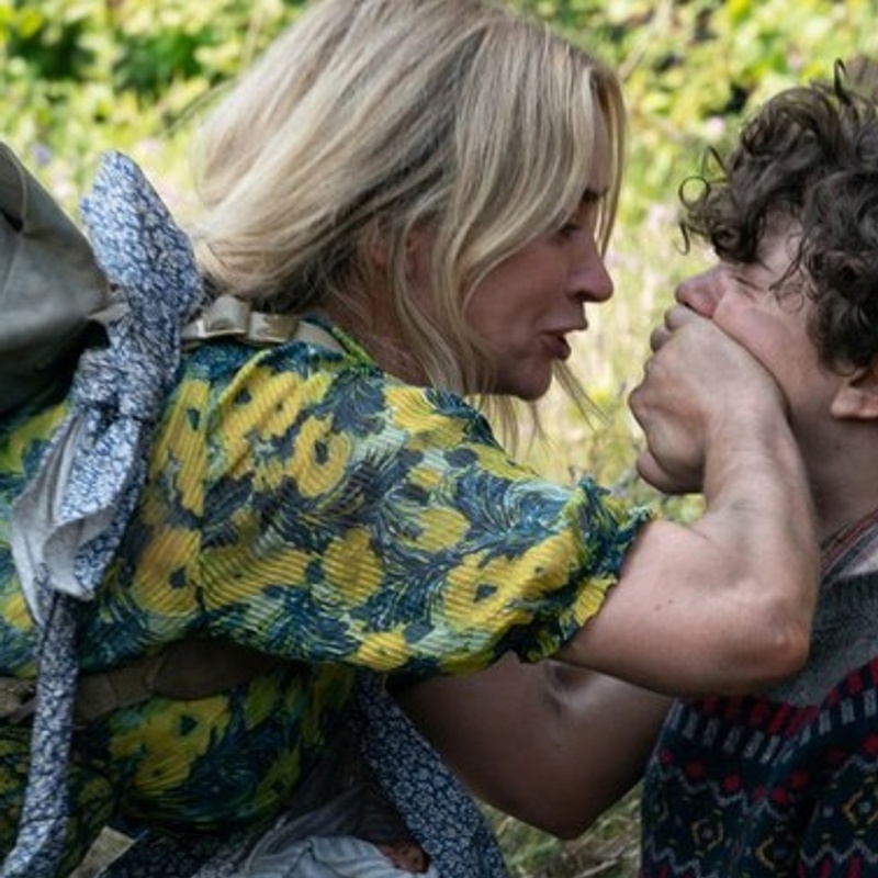 Une scène du film A Quiet Place Part II