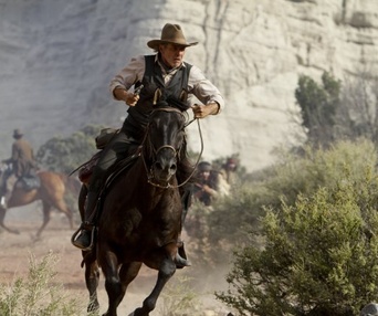 Une scène du film Cowboys & Aliens
