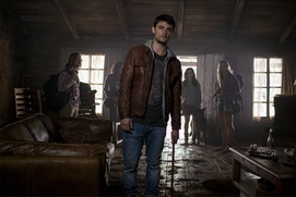 Une scène du film Evil Dead