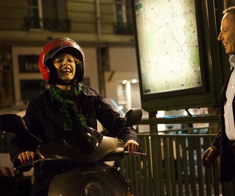 Une scène du film Les Invités de mon père