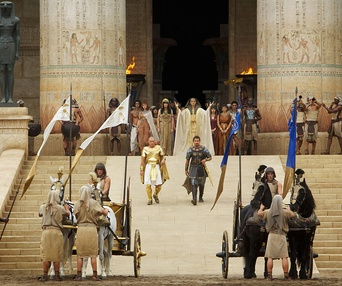 Une scène du film Exodus: Gods and Kings