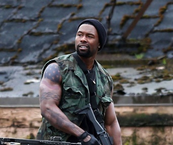 Une scène du film The Predator