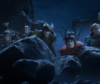 Une scène du film How To Train Your Dragon: The Hidden World