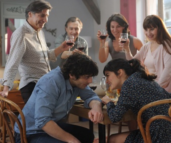 Une scène du film La délicatesse