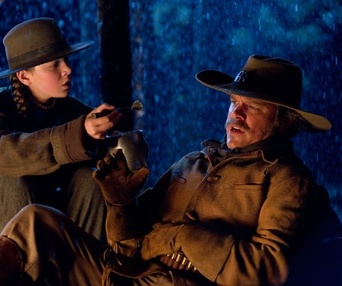 Une scène du film True Grit