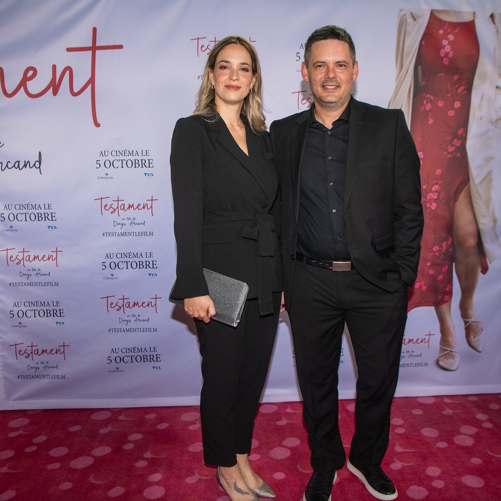 Tapis rouge du film Testament