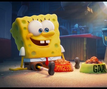 Une scène du film The SpongeBob Movie: Sponge on the Run