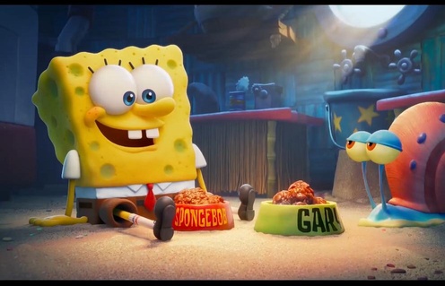 Une scène du film The SpongeBob Movie: Sponge on the Run