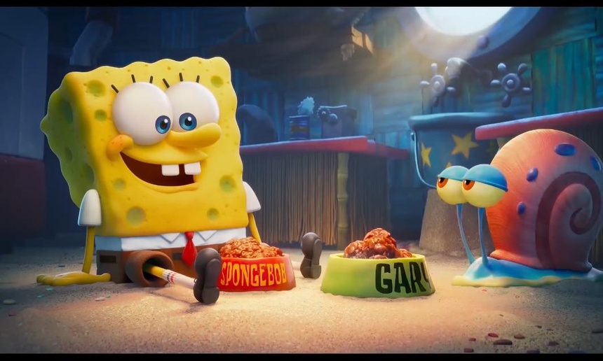 Sorties à la maison : The SpongeBob Movie: Sponge on the Run