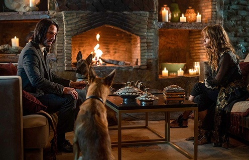Une scène du film John Wick: Chapter 3 - Parabellum