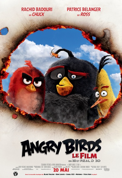 Affiche du film The Angry Birds Movie