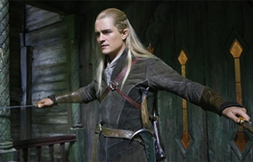 Une scène du film The Hobbit: The Desolation of Smaug
