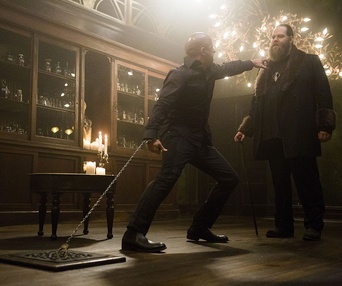Une scène du film The Last Witch Hunter