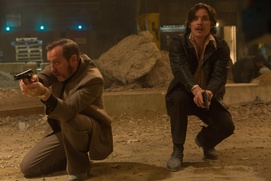 Une scène du film Free Fire Une scène du film Free Fire