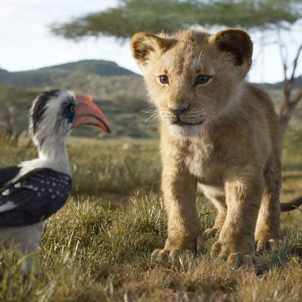 Une scène du film The Lion King
