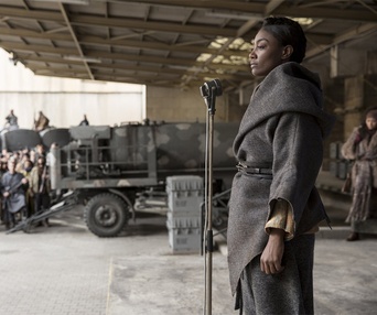 Une scène du film The Hunger Games: Mockingjay - Part 2