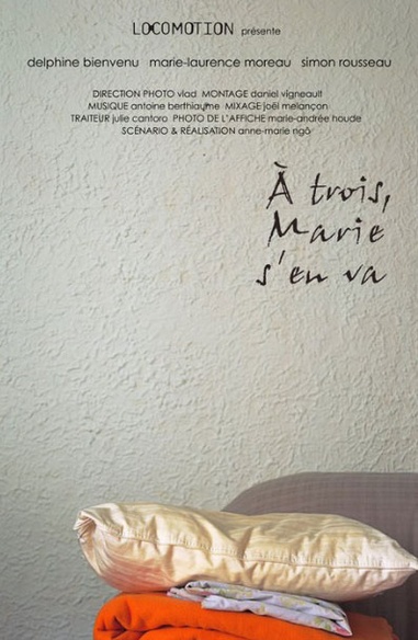 Affiche du film À trois, Marie s'en va