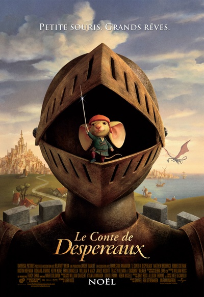Affiche du film Le conte de Despereaux