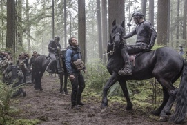 Sur le plateau du film Dawn of the Planet of the Apes Sur le plateau du film Dawn of the Planet of the Apes
