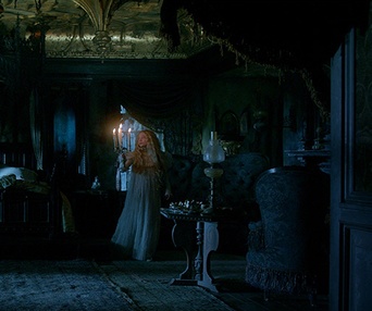 Une scène du film Crimson Peak