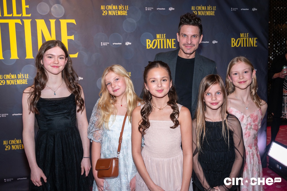 Tapis rouge du film Mlle Bottine