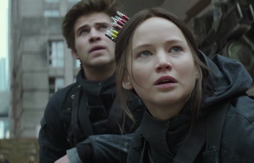 Une scène du film The Hunger Games: Mockingjay - Part 2