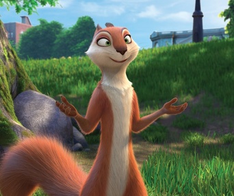Une scène du film The Nut Job 2: Nutty by Nature