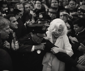 Une scène du film Blonde
