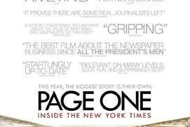 Affiche du film Page One: A Year Inside the New York Times