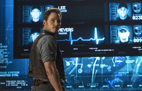 Une scène du film Jurassic World