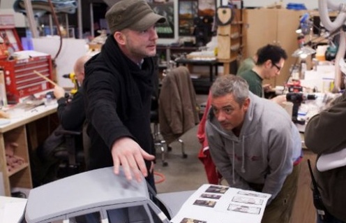 Sam Fell et Chris Butler sur le plateau de ParaNorman