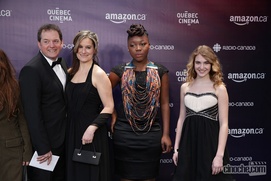 Sur le tapis rouge de la Soirée des Jutra 2014