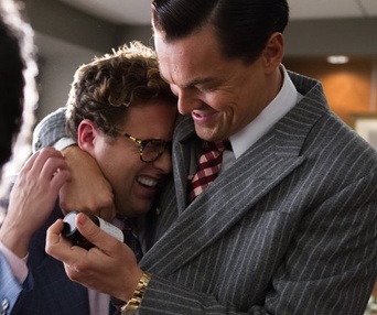 Une scène du film The Wolf of Wall Street