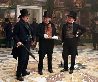Une scène du film Mr. Turner