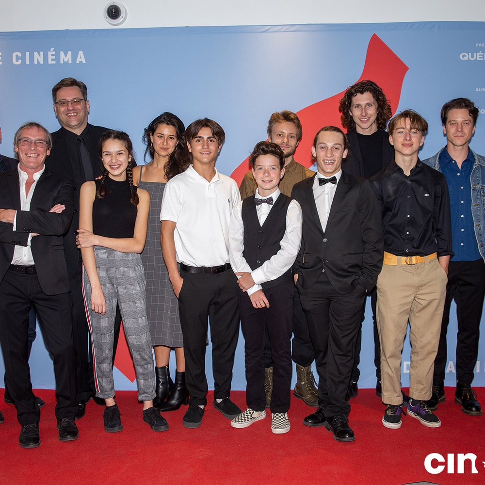 Tapis rouge du film Vivre à 100 milles à l'heure au FCVQ
