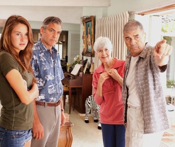 Une scène du film The Descendants