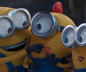 Une scène du film Minions: The Rise of Gru