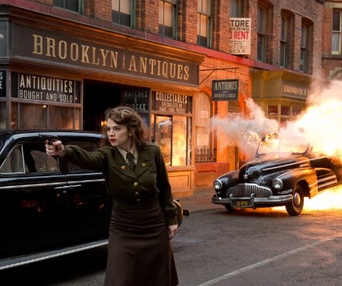Une scène du film Captain America: The First Avenger