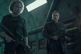 Une scène du film Terminator: Dark Fate