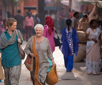 Une scène du film The Second Best Exotic Marigold Hotel