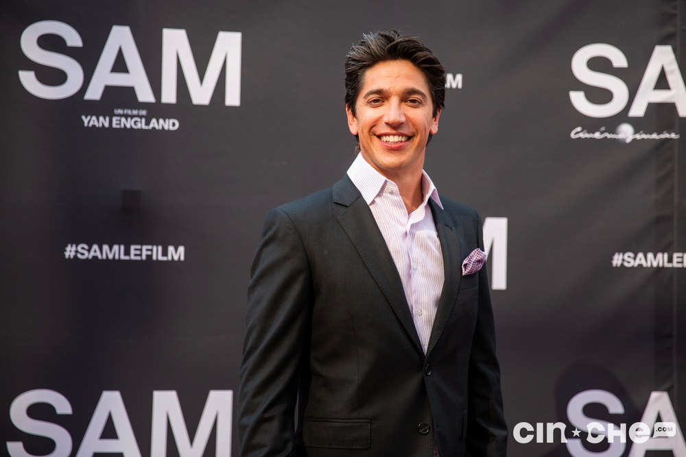 Sur le tapis rouge du film Sam