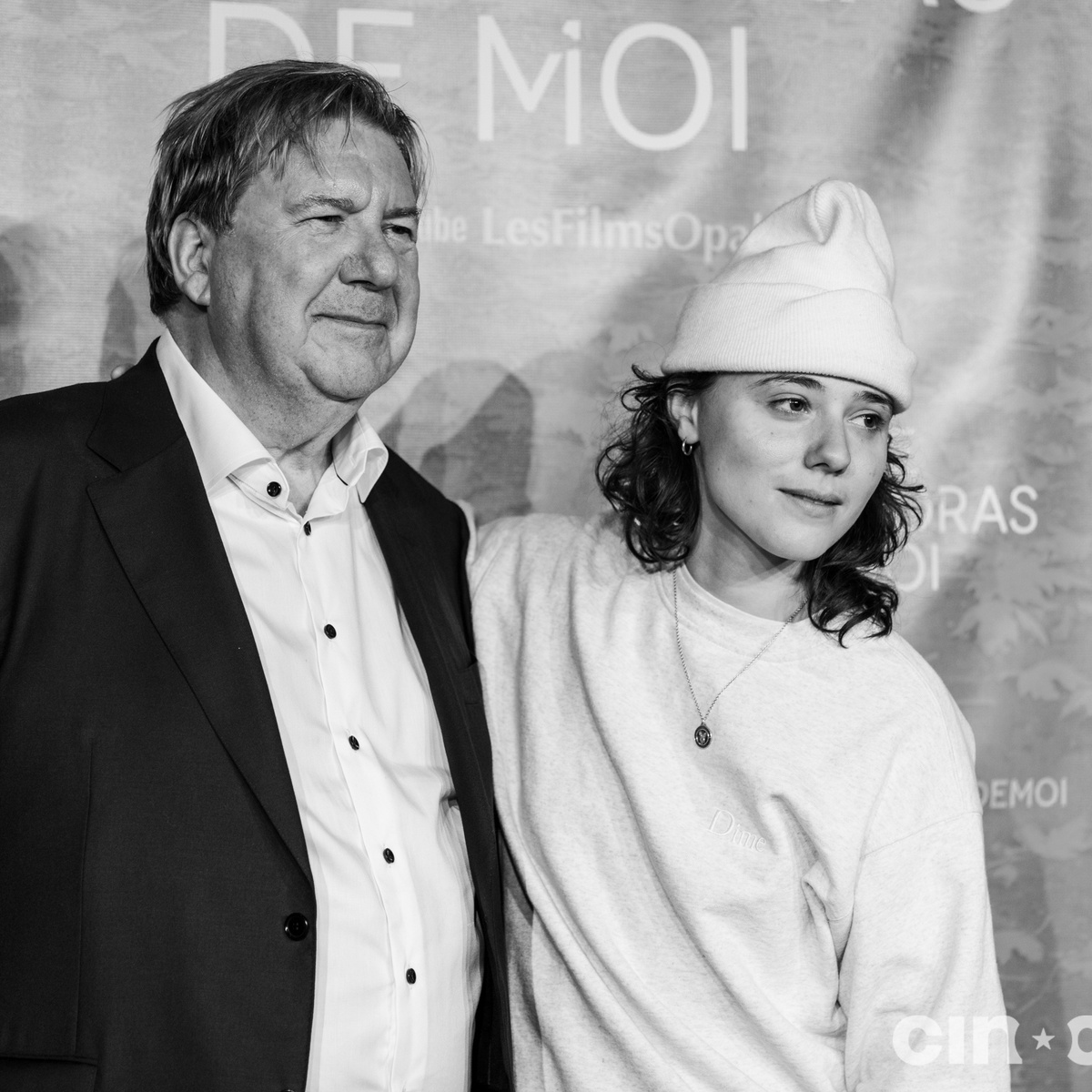 Sur le tapis rouge du film Tu te souviendras de moi
