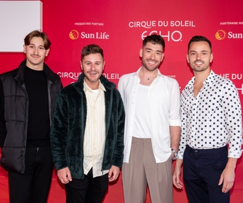Tapis rouge du spectacle Echo du Cirque du Soleil
